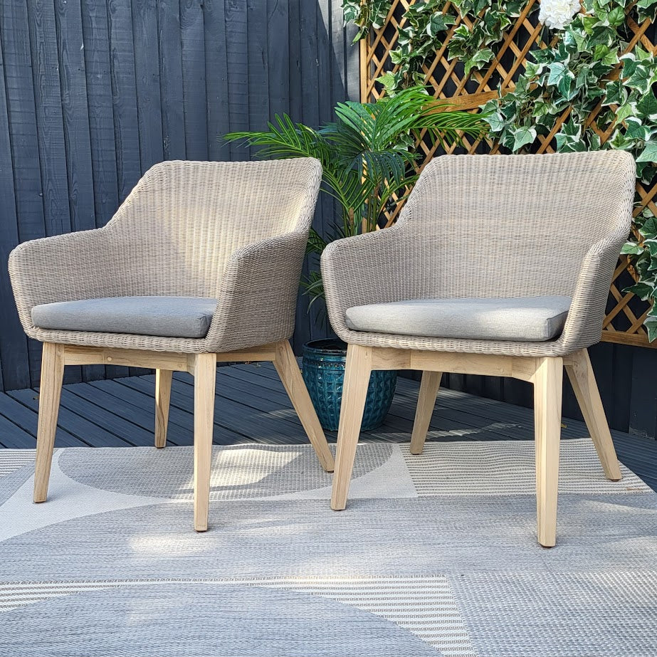 Avila Outdoor Dining Chair x 2 | 4 Seasons Outdoor