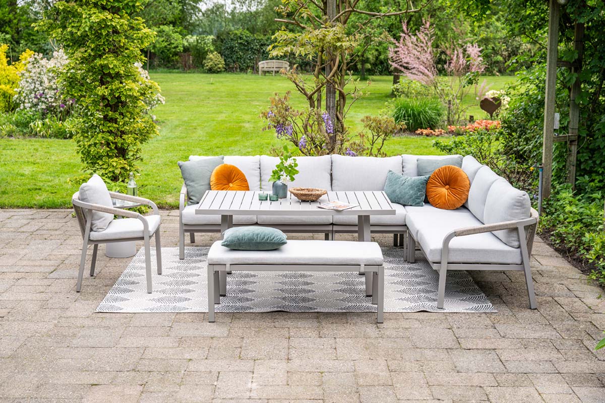 Monti Outdoor Dining Corner Set | Garden Impressions