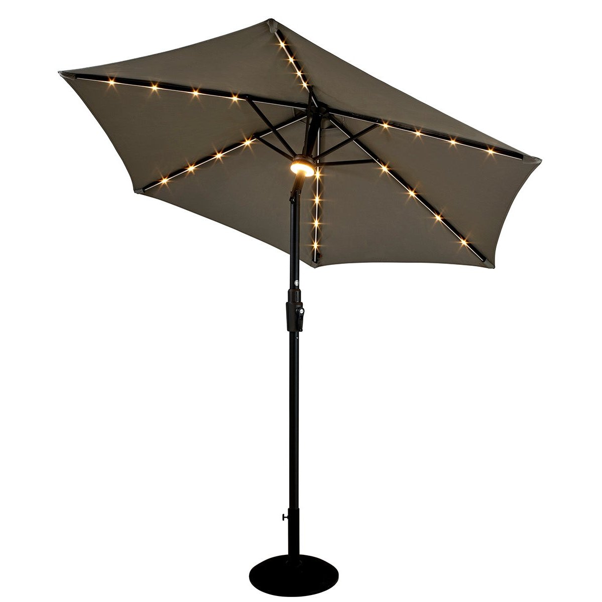 Elite Parasol in Pewter - Hartman