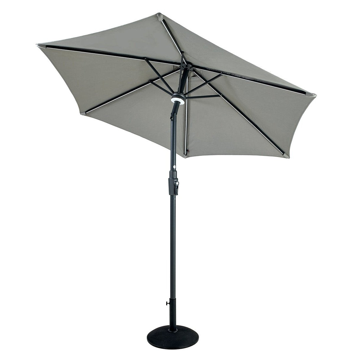 Elite Parasol in Pewter - Hartman