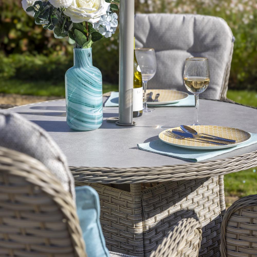 Outdoor 4 Seat Dining Set - Eton By Hartman