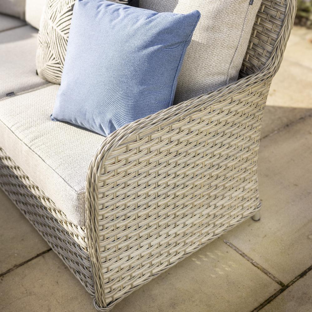 Outdoor Grand Square Casual Corner Set | Eton By Hartman