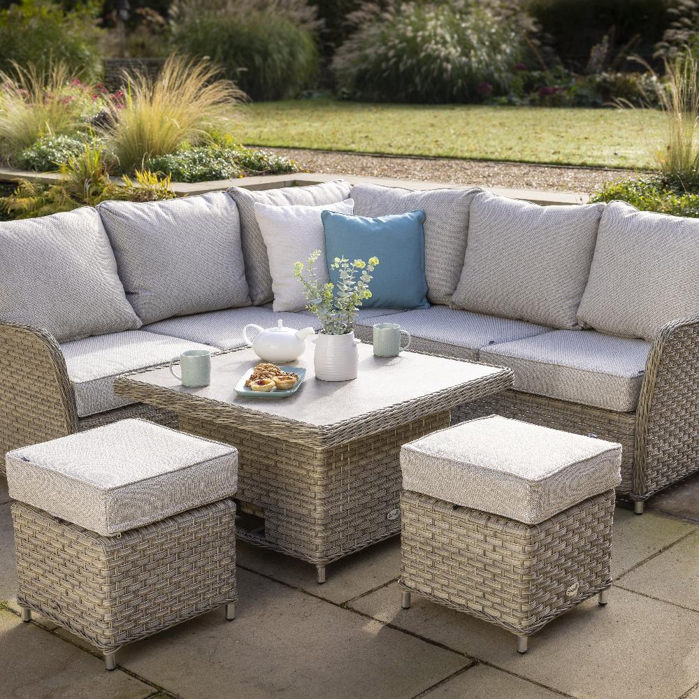 Outdoor Square Casual Corner Set | Eton By Hartman