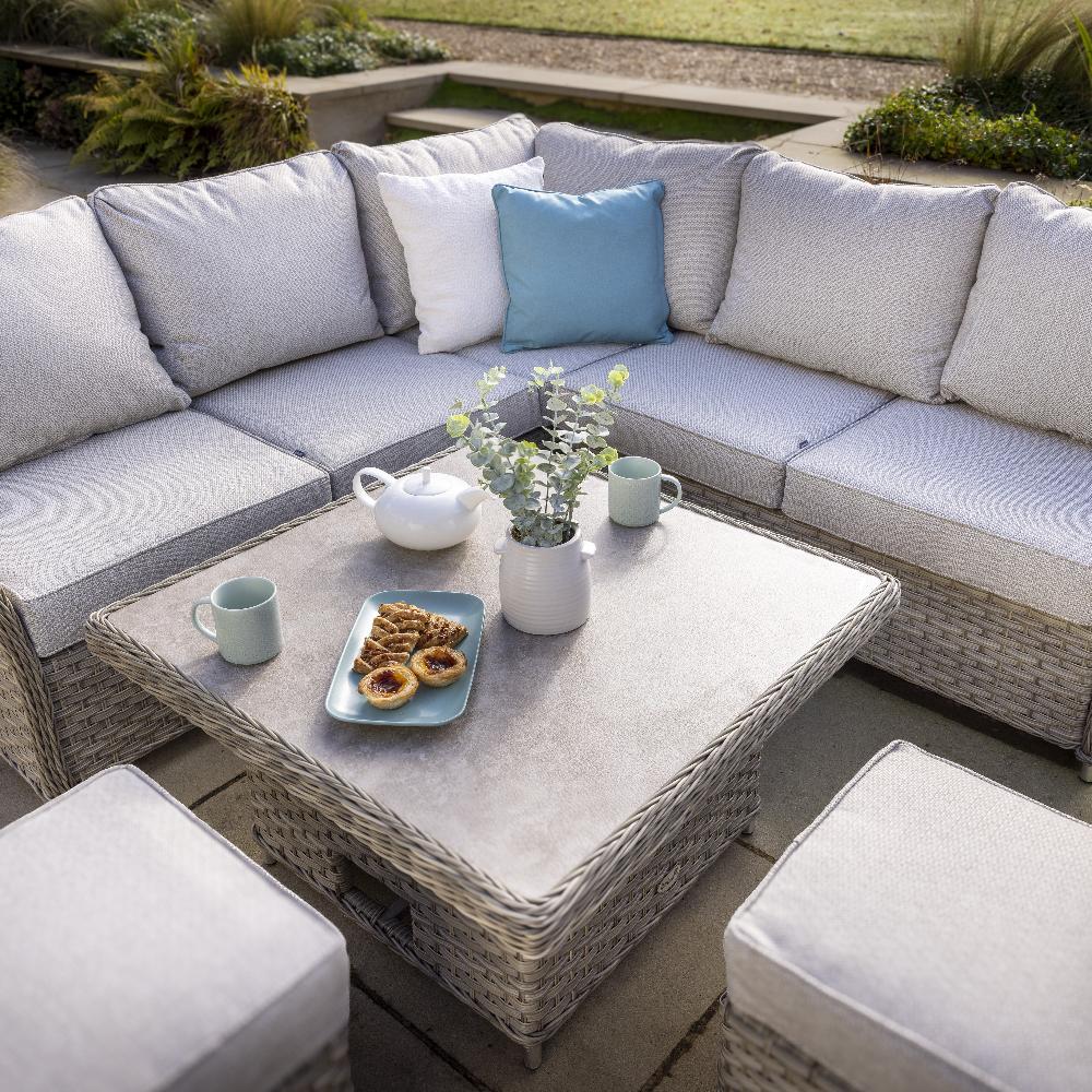 Outdoor Square Casual Corner Set | Eton By Hartman