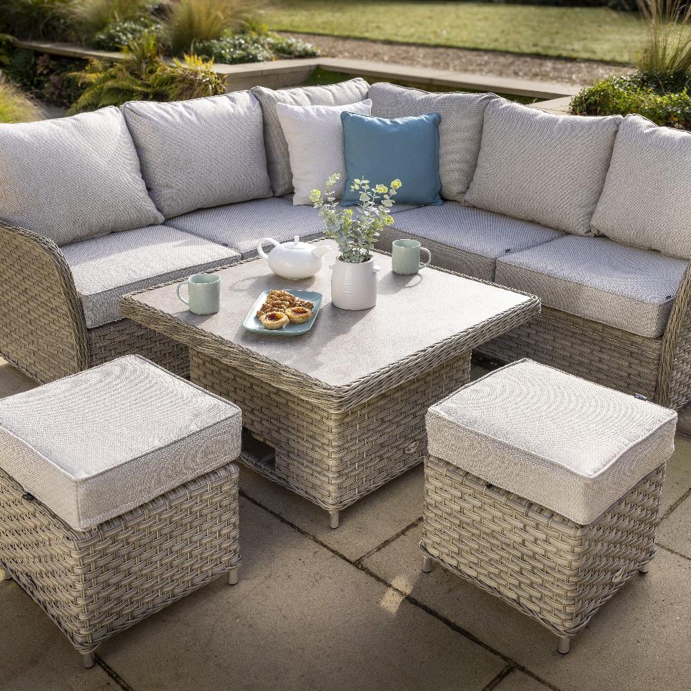 Outdoor Square Casual Corner Set | Eton By Hartman