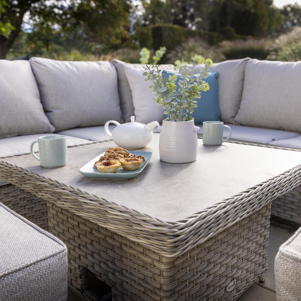 Outdoor Square Casual Corner Set | Eton By Hartman