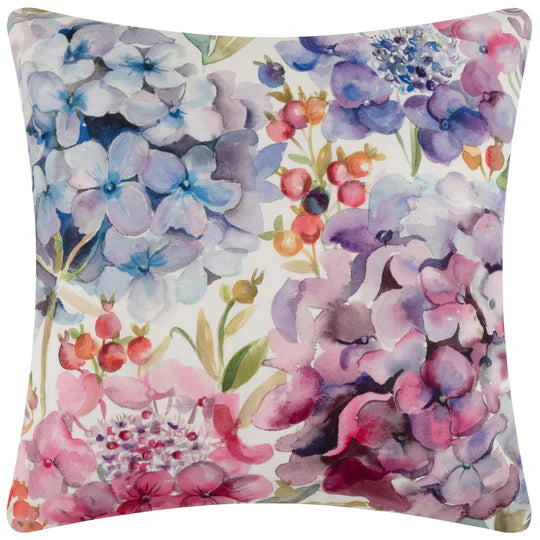 Hydrangea Outdoor Scatter Cushion