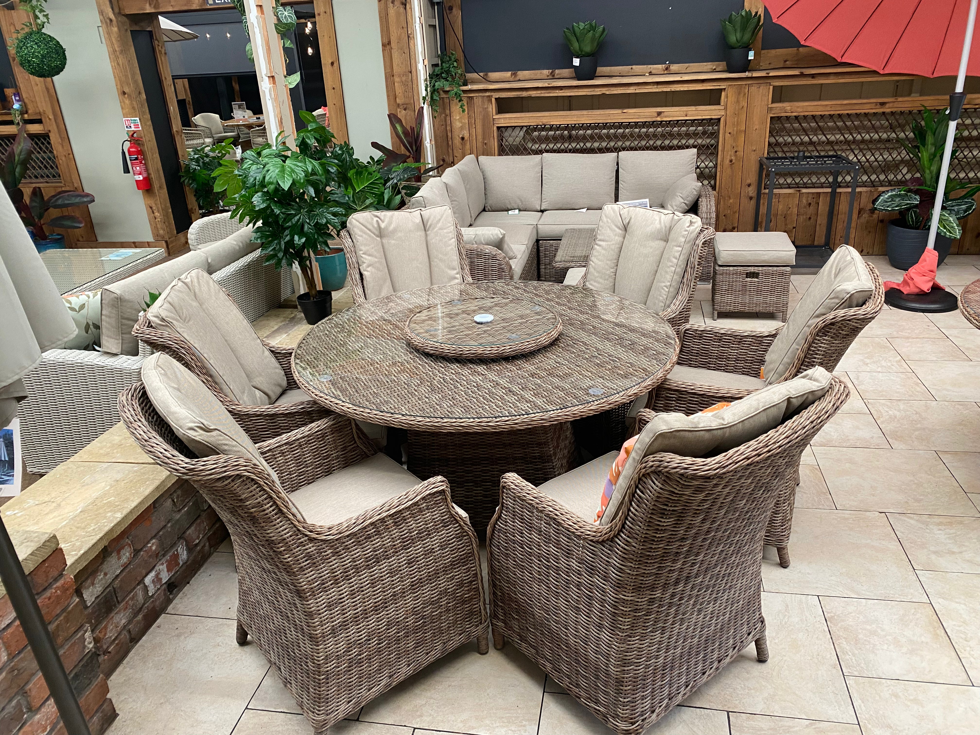 Outdoor 6 Seat Dining Set - Haven Cotswold By Harbo