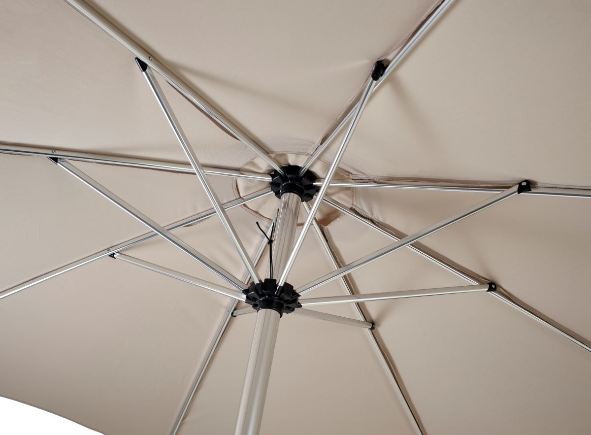 Luxe Parasol in Dove - Hartman