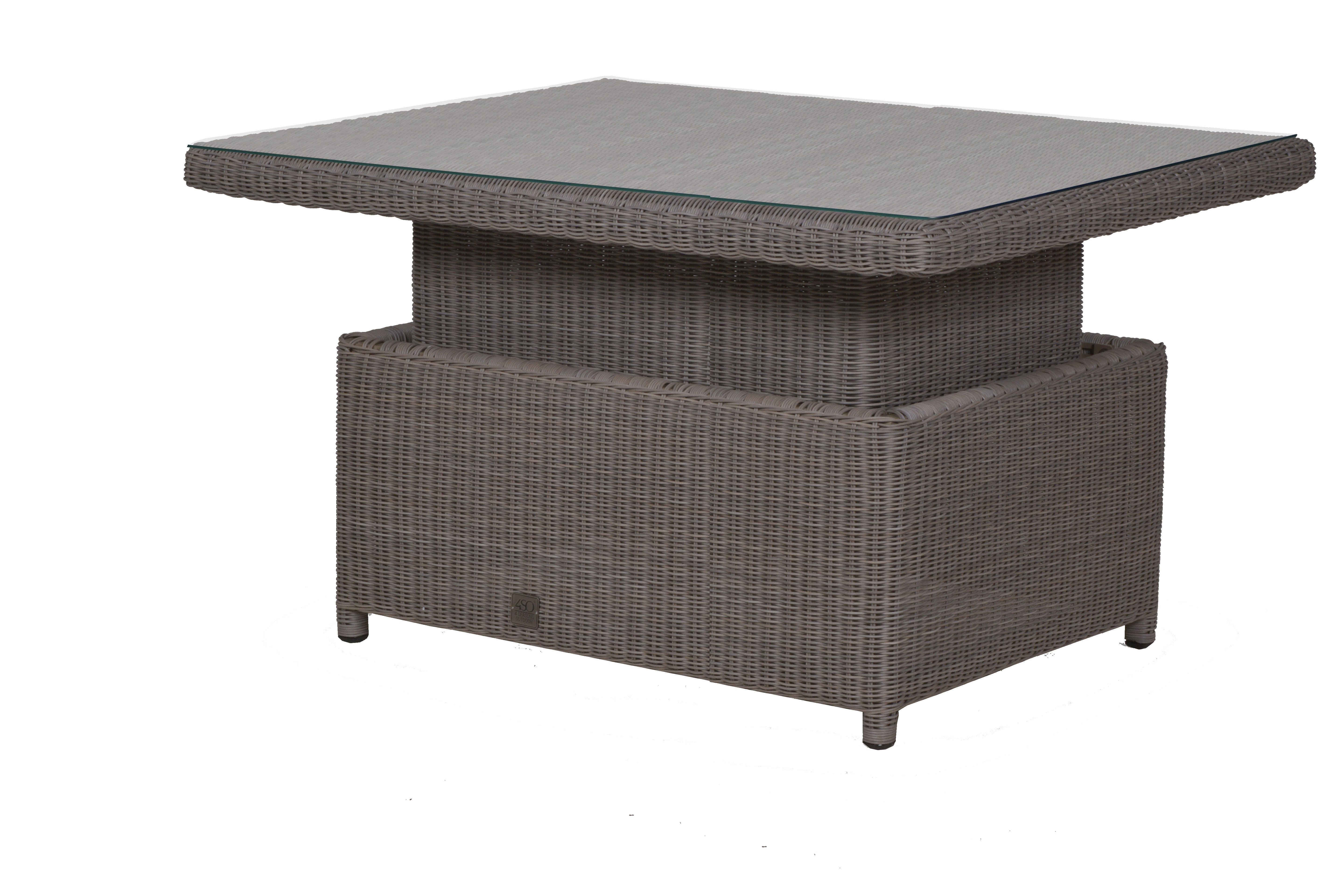 Memphis Large Cosy Dining Corner with 150x90cm Adj. Table by 4 Seasons Outdoor