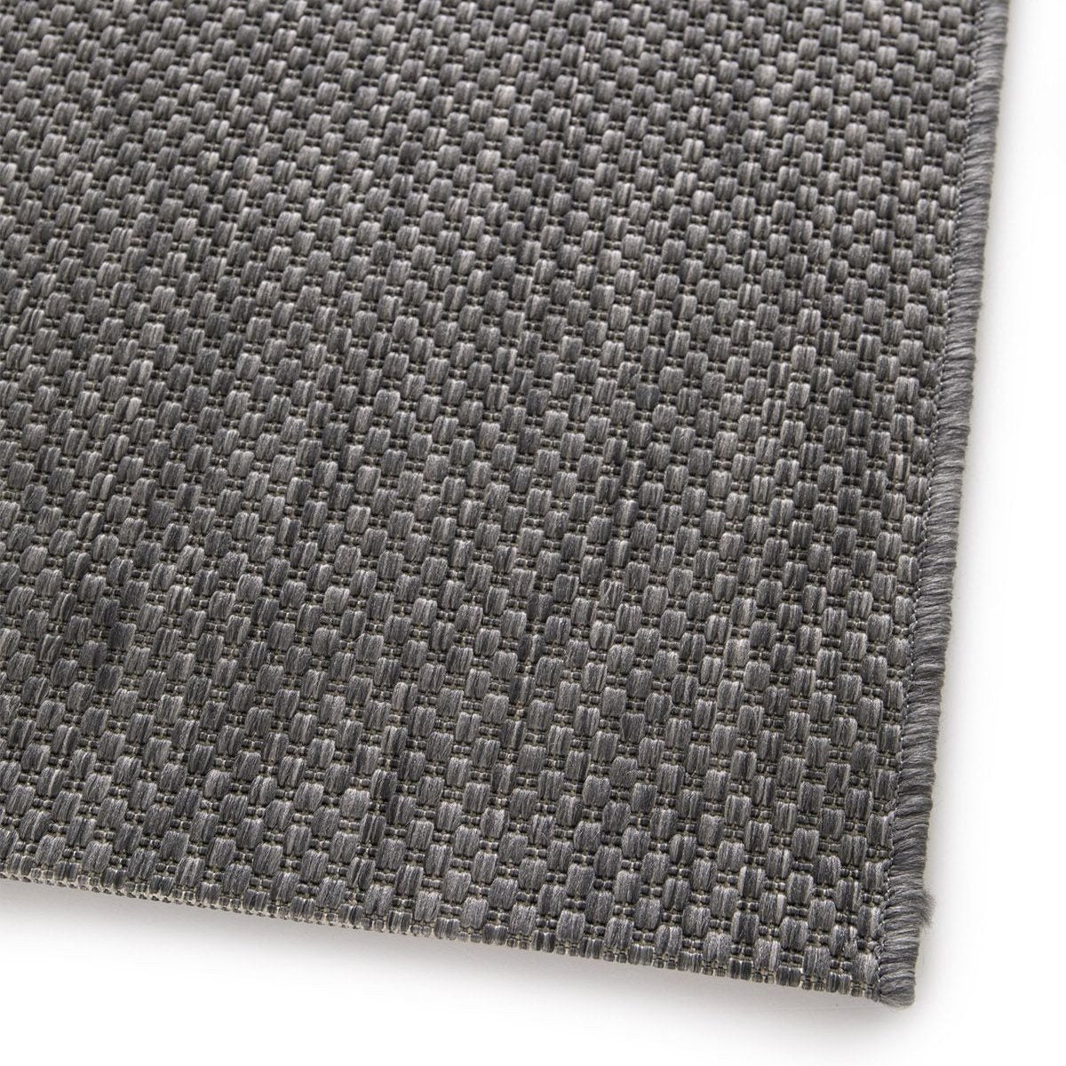 Portmany Anthracite Outdoor Rug | Garden Impressions