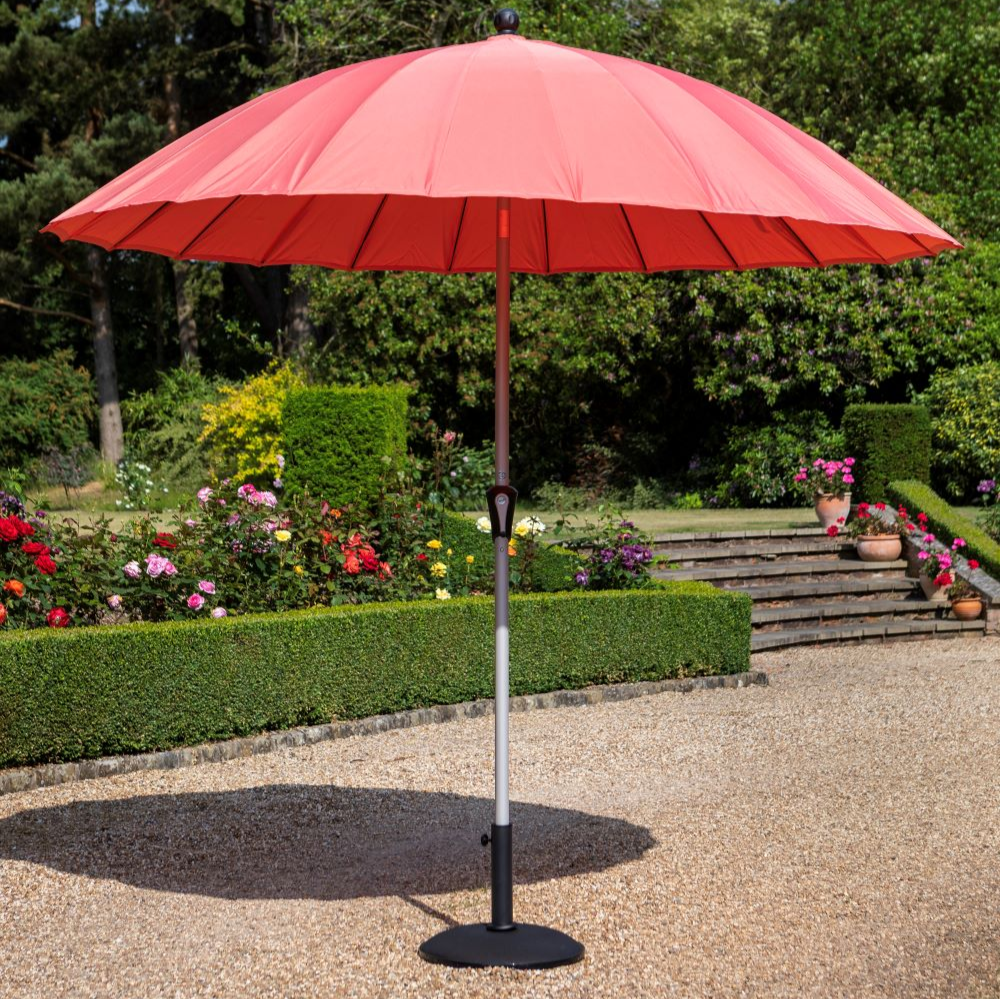 Shanghai Parasol in Red Coral - Hartman