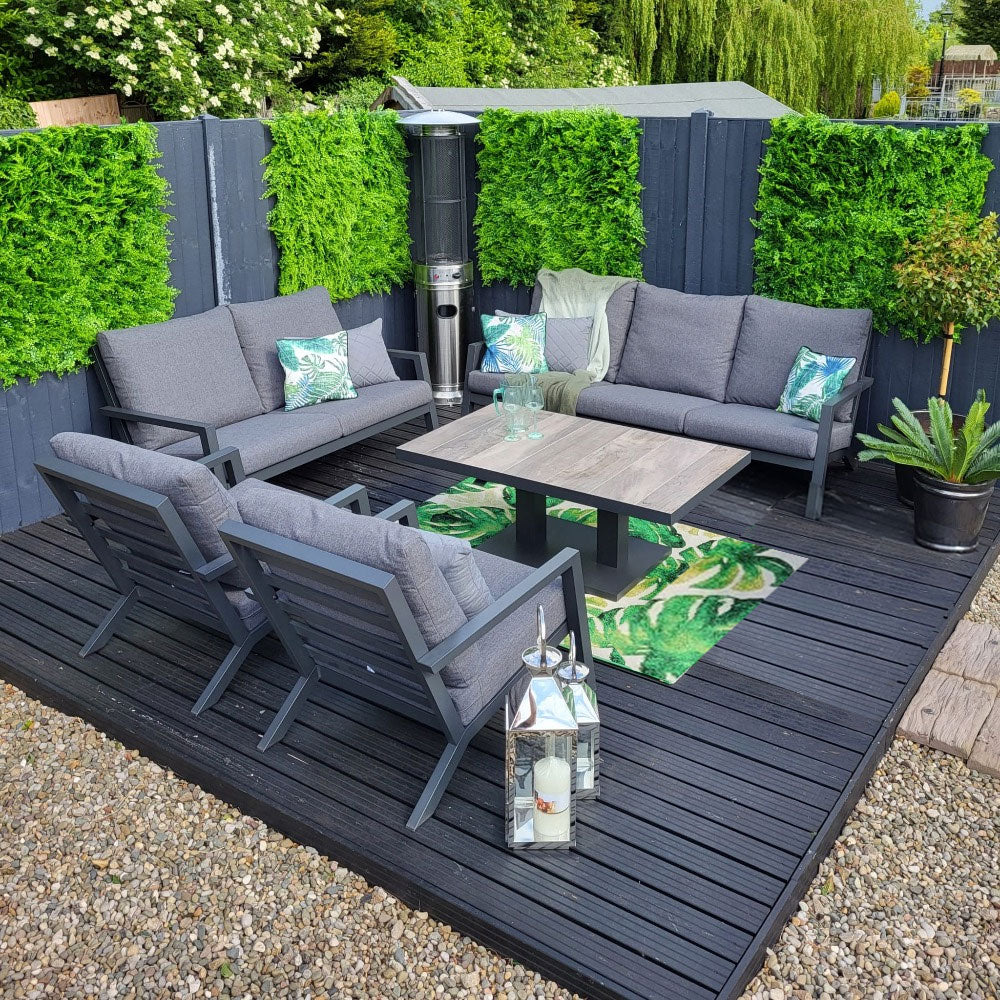 Outdoor Sofa Set with Adjustable Table - Triton By Vila