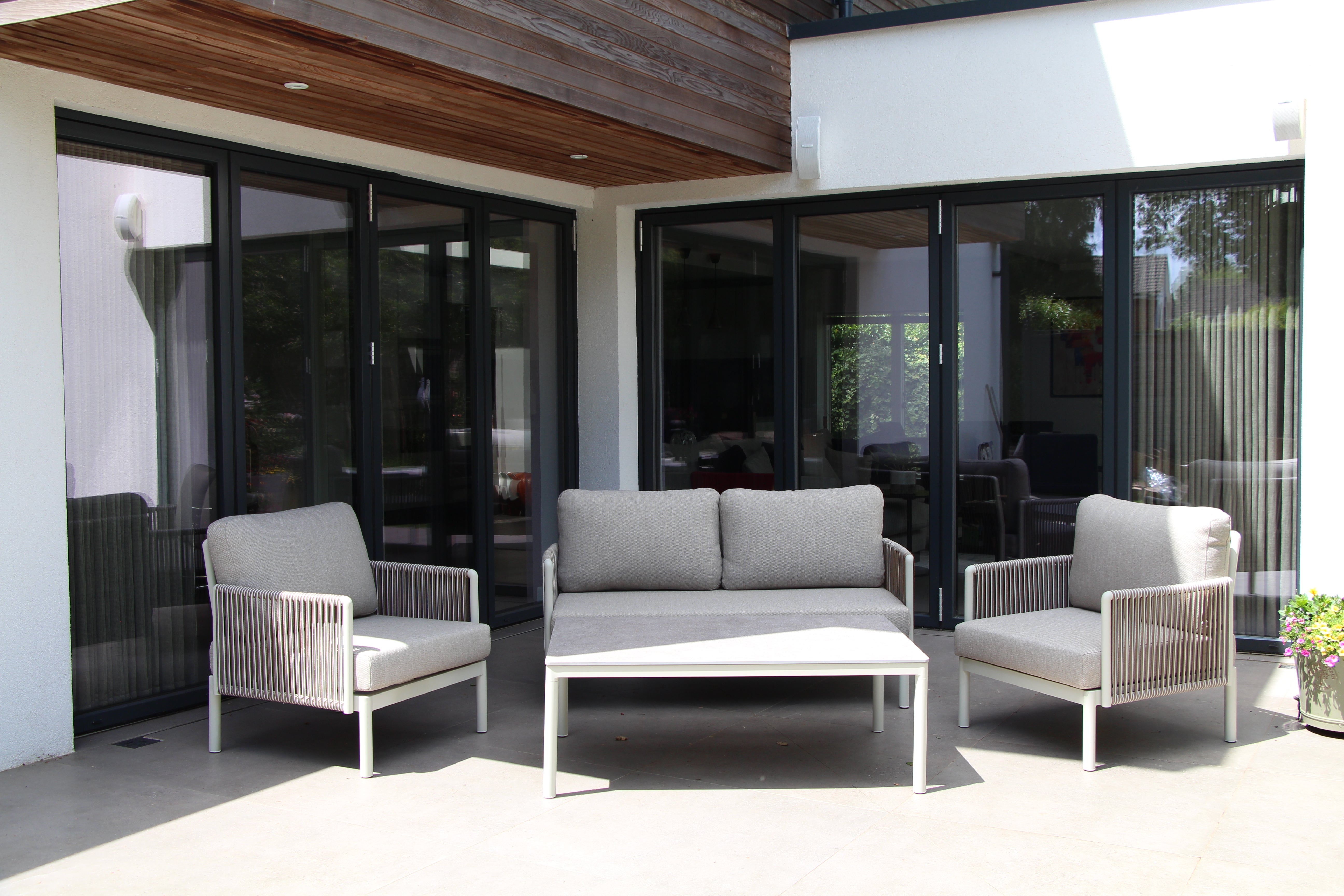 Outdoor 2 Seat Sofa Lounge Set - Arnside By Vila