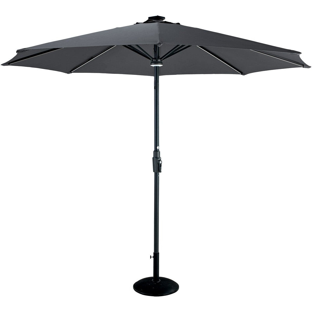 Elite Parasol in Dark Grey - Hartman