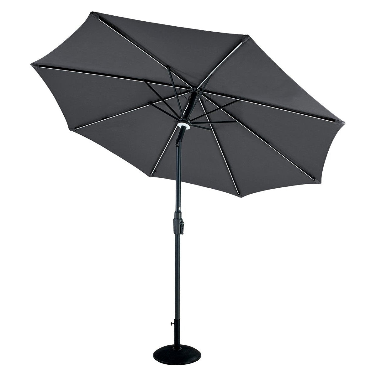 Elite Parasol in Dark Grey - Hartman