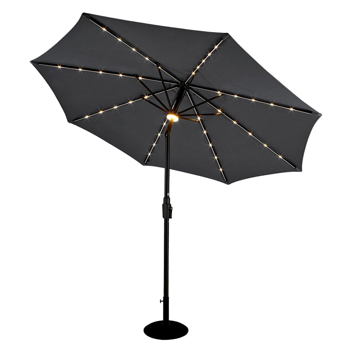 Elite Parasol in Dark Grey - Hartman